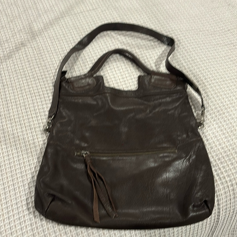 Foley and Corinna brown cross body bag